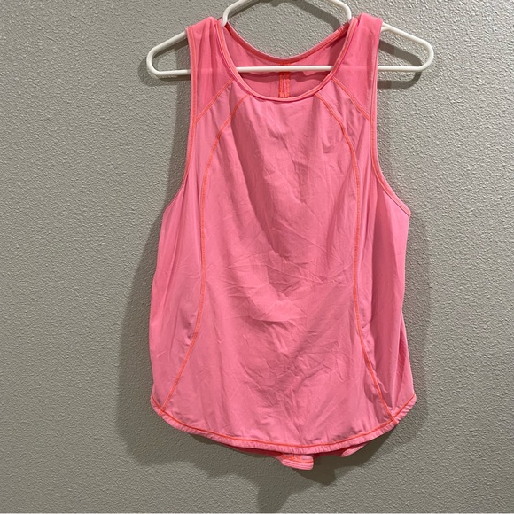 lululemon athletica Tops - Lululemon pink flowy lightweight active tank size 8